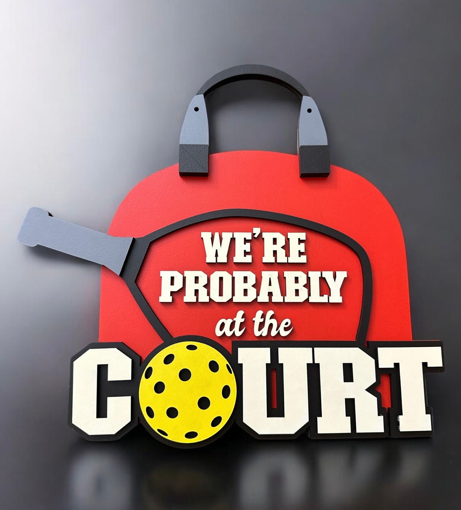 Probably at The Courts -Pickle Ball - Lolly and Pops Handcrafted Gifts and Decor