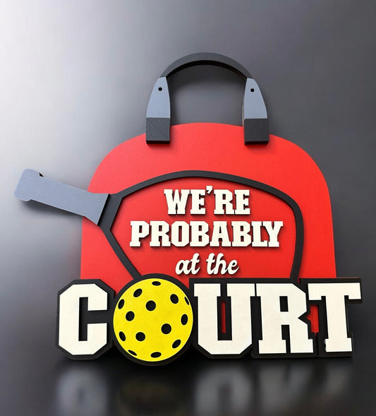 Probably at The Courts -Pickle Ball - Lolly and Pops Handcrafted Gifts and Decor
