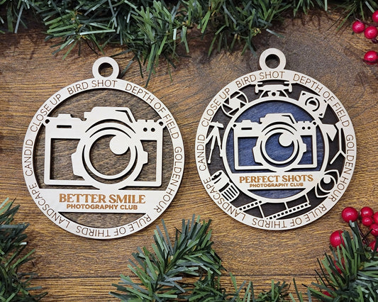 Photographer Ornament - Lolly and Pops Handcrafted Gifts and Decor