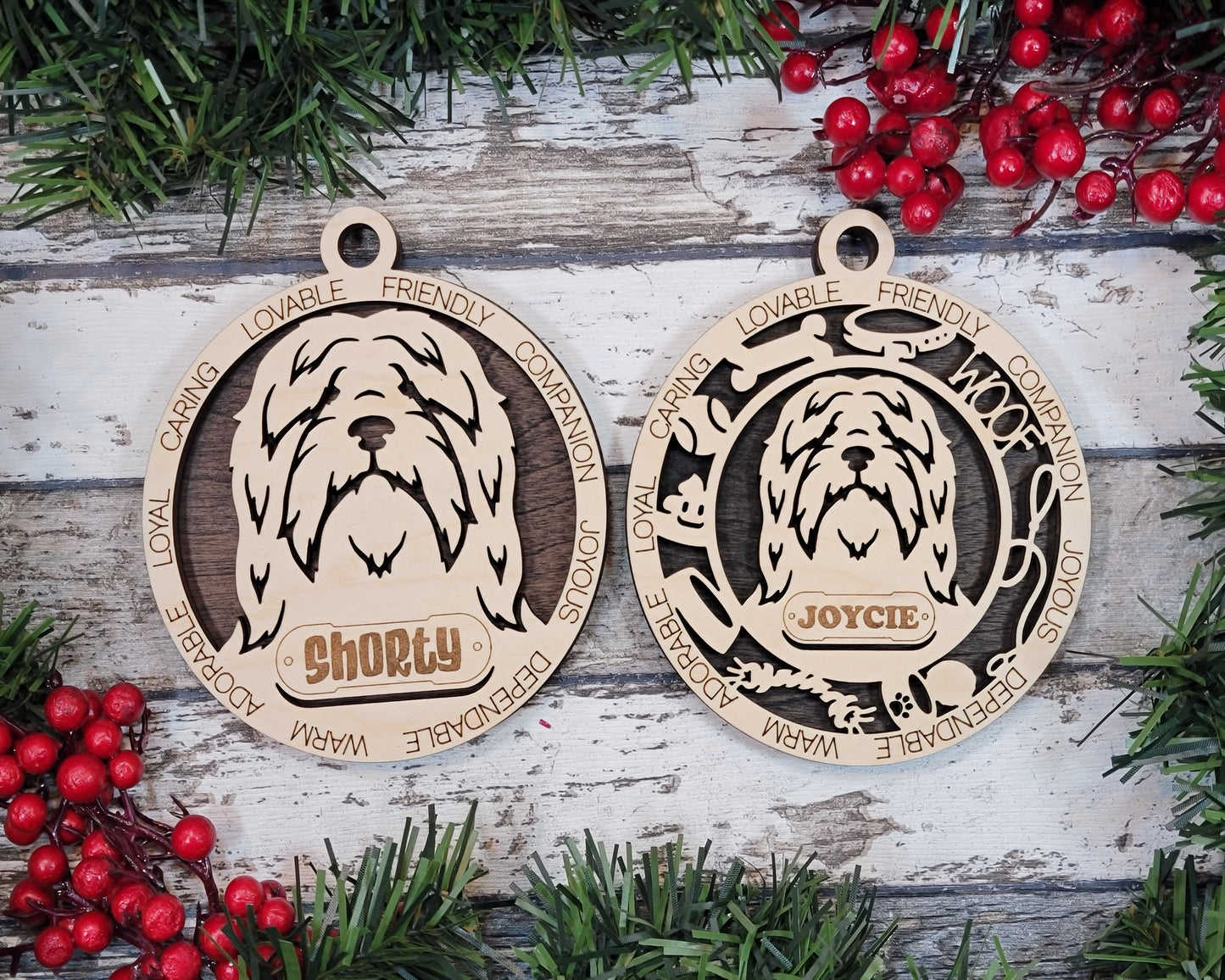 Bearded Collie - Lolly and Pops Handcrafted Gifts and Decor