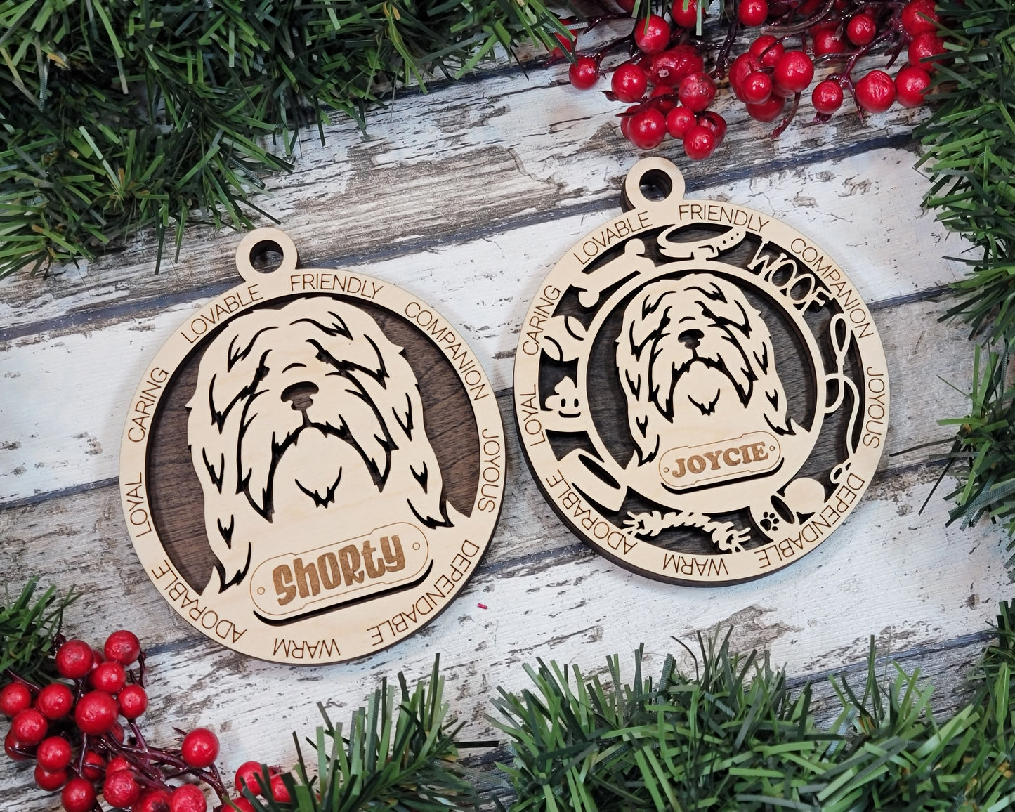Bearded Collie - Lolly and Pops Handcrafted Gifts and Decor