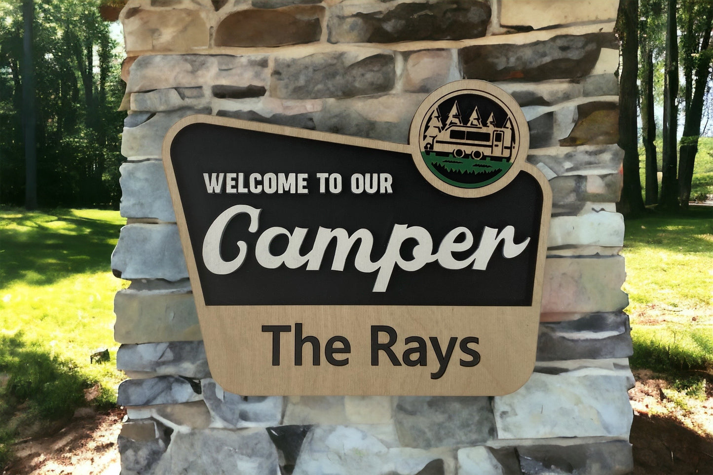 Custom National Park Sign - Lolly and Pops Handcrafted Gifts and Decor