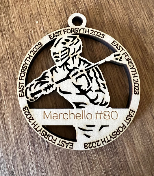 Sports Ornaments - Custom - Lolly and Pops Handcrafted Gifts and Decor