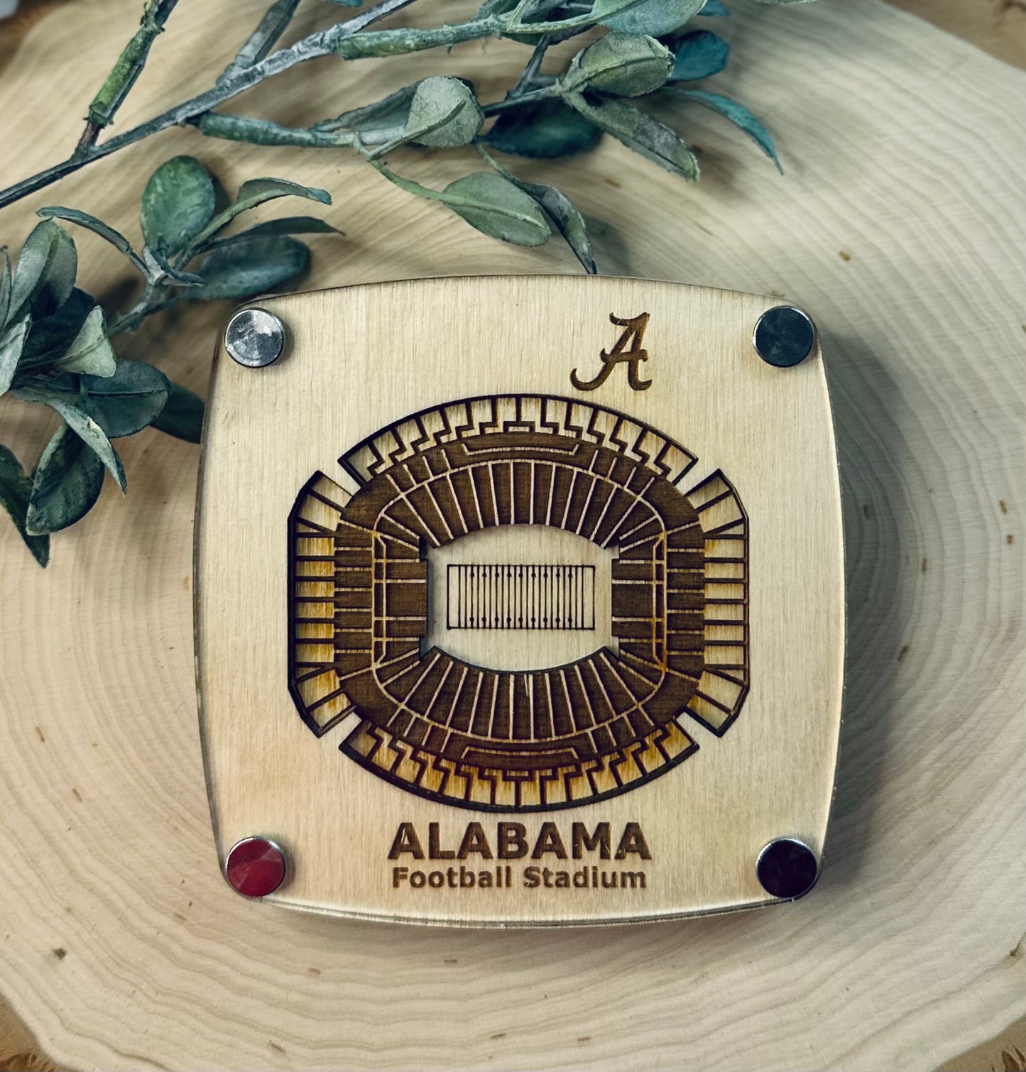 College Stadium Coasters - Lolly and Pops Handcrafted Gifts and Decor