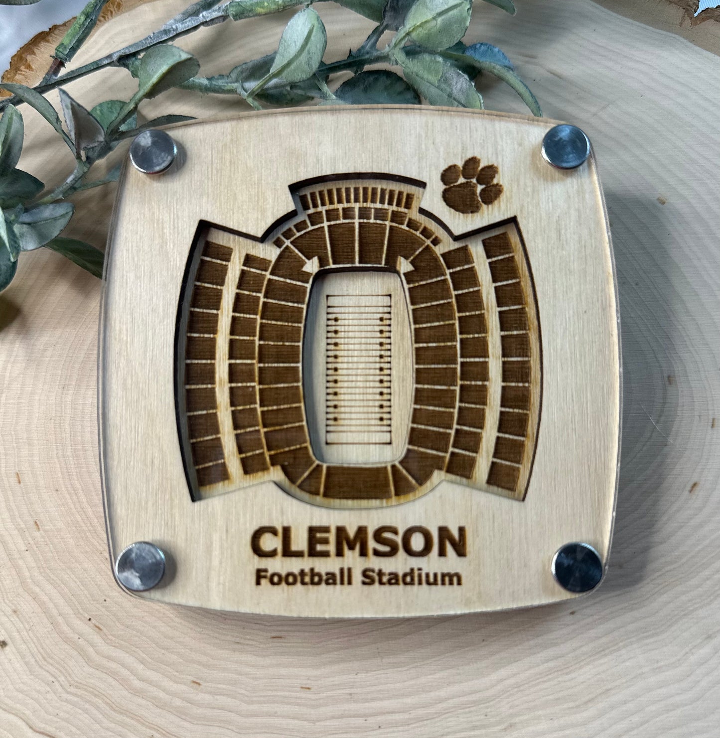 College Stadium Coasters - Lolly and Pops Handcrafted Gifts and Decor