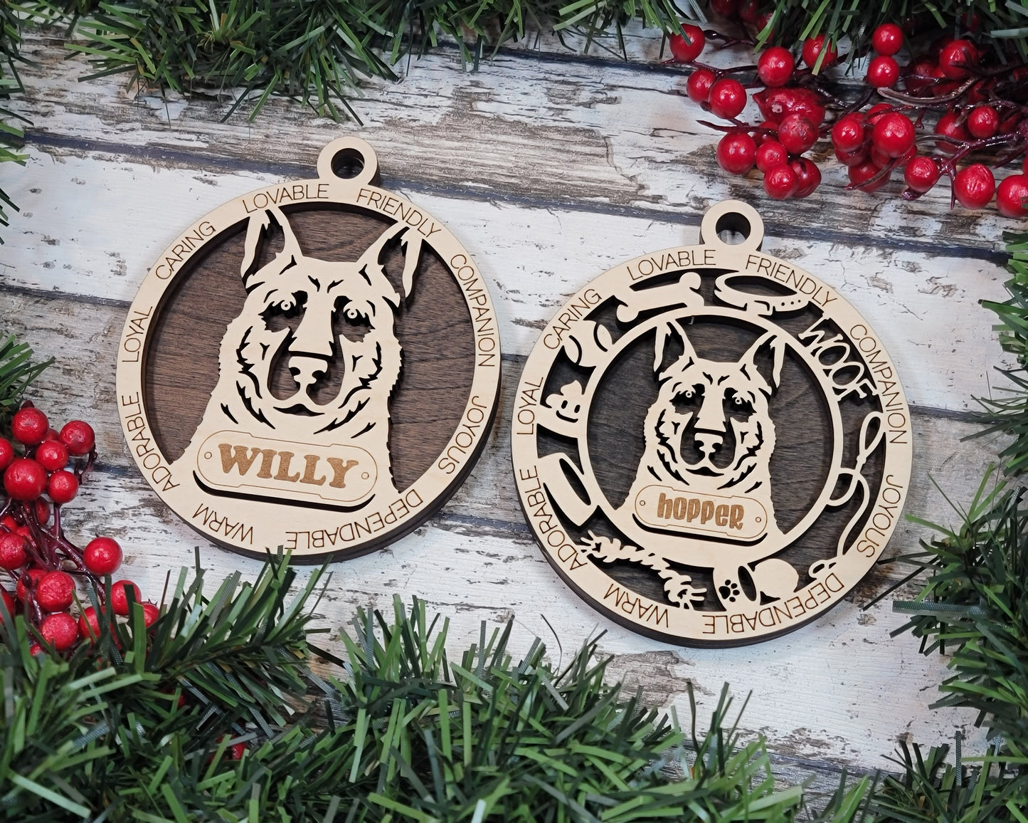 German Shepherd - Lolly and Pops Handcrafted Gifts and Decor