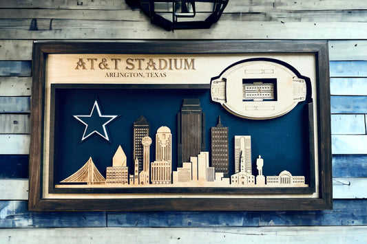 NFL Stadium Signs - Lolly and Pops Handcrafted Gifts and Decor