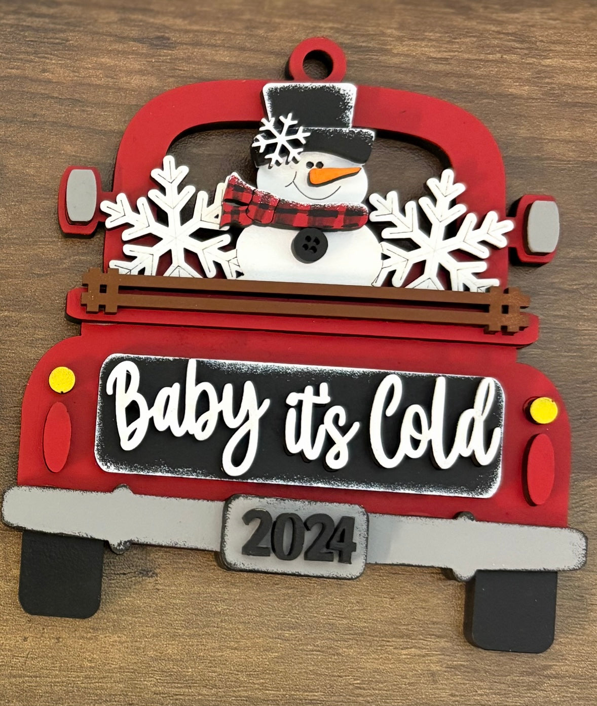 Truck Ornament - Lolly and Pops Handcrafted Gifts and Decor