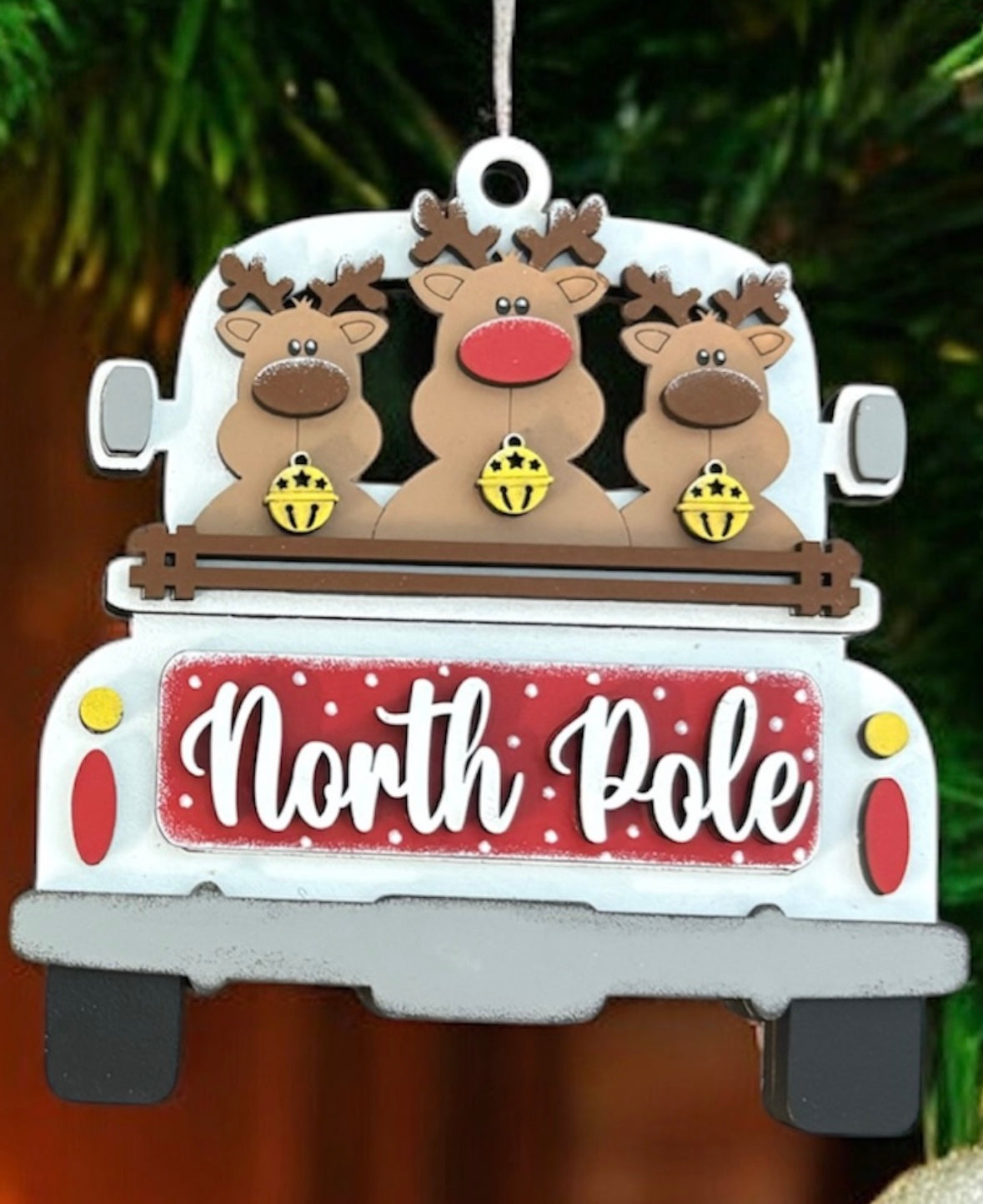 Truck Ornament - Lolly and Pops Handcrafted Gifts and Decor