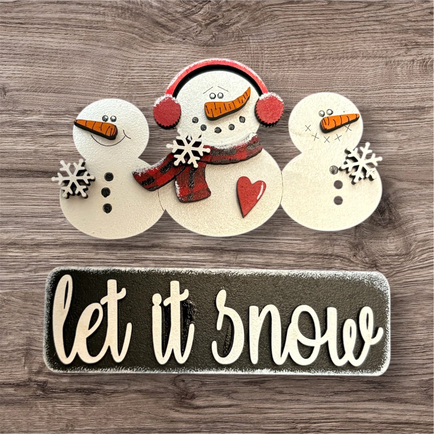 Unpainted Interchangeable Truck Inserts - Lolly and Pops Handcrafted Gifts and Decor