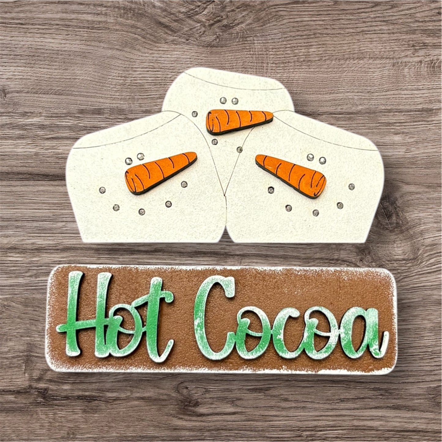 Unpainted Interchangeable Truck Inserts - Lolly and Pops Handcrafted Gifts and Decor