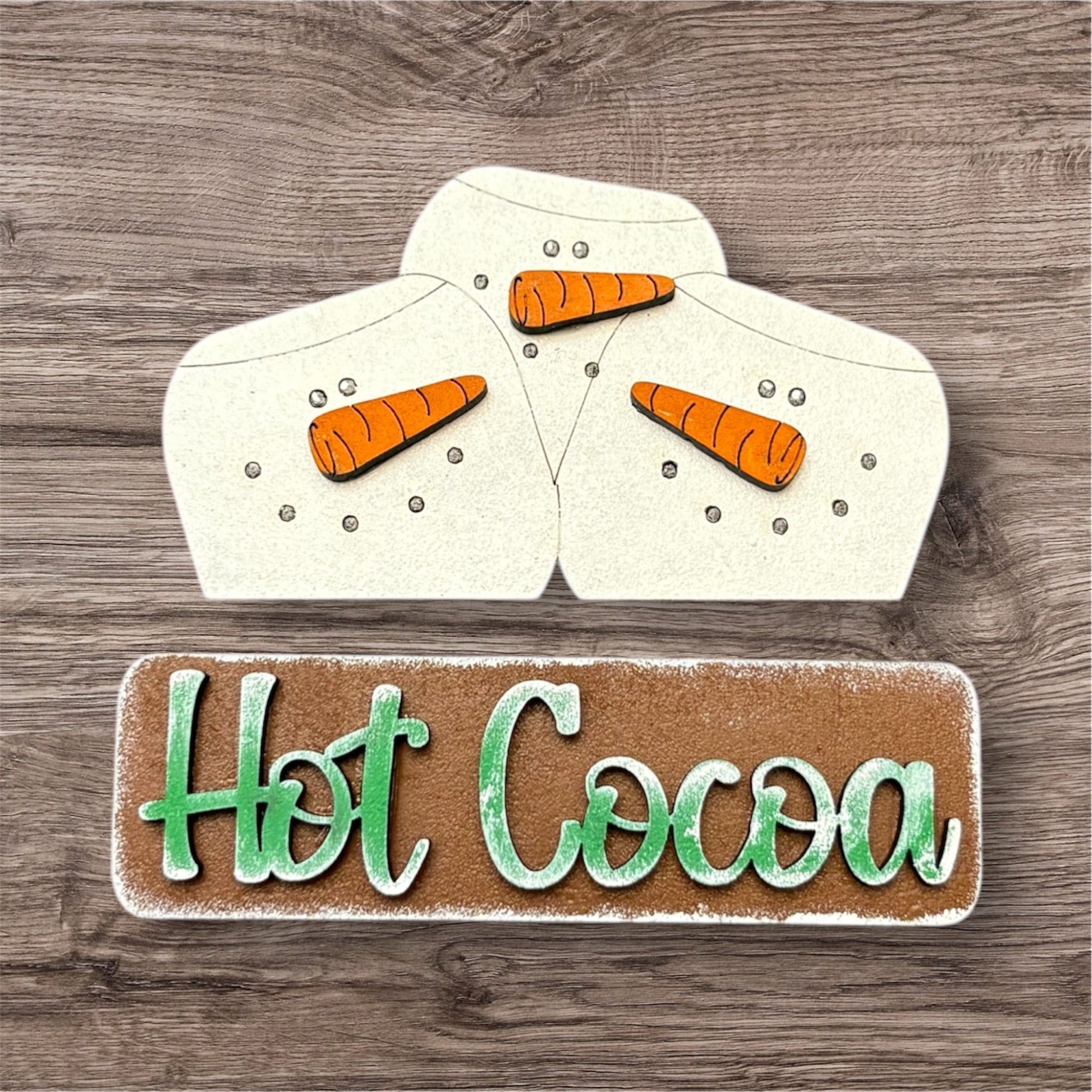 Unpainted Interchangeable Truck Inserts - Lolly and Pops Handcrafted Gifts and Decor