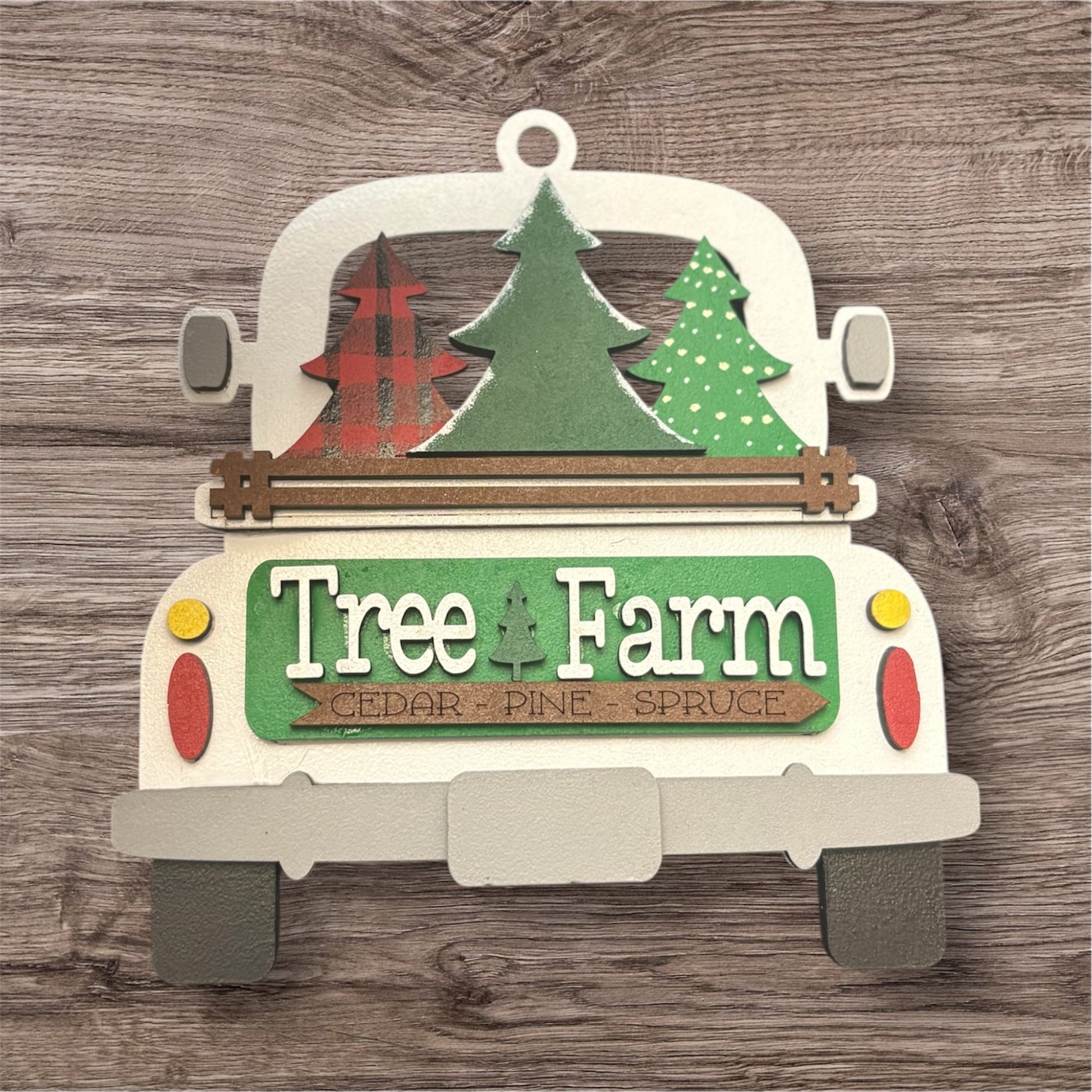 Truck Ornament - Lolly and Pops Handcrafted Gifts and Decor