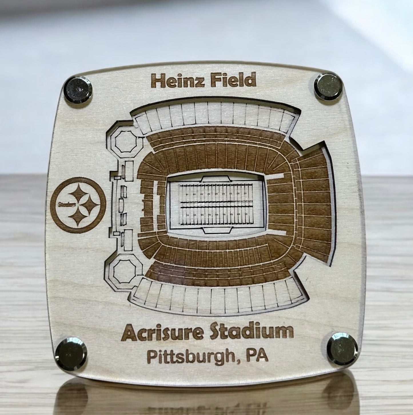 College Stadium Coasters - Lolly and Pops Handcrafted Gifts and Decor