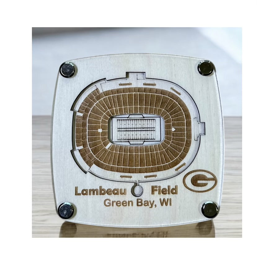 College Stadium Coasters - Lolly and Pops Handcrafted Gifts and Decor