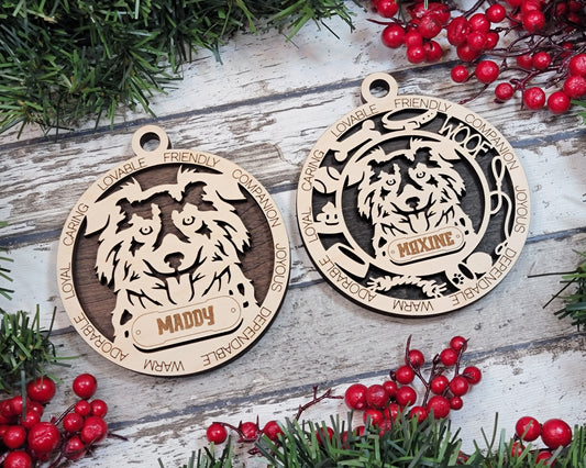 Miniature American Shepherd - Lolly and Pops Handcrafted Gifts and Decor