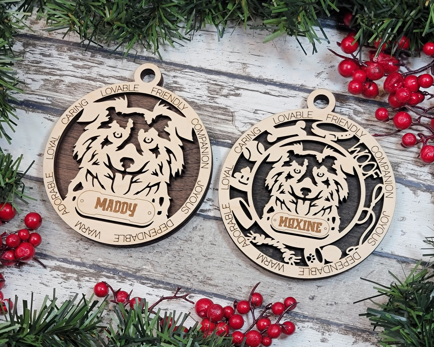 Miniature American Shepherd - Lolly and Pops Handcrafted Gifts and Decor