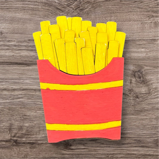 Kids French Fry Painting Kit - Lolly and Pops Handcrafted Gifts and Decor