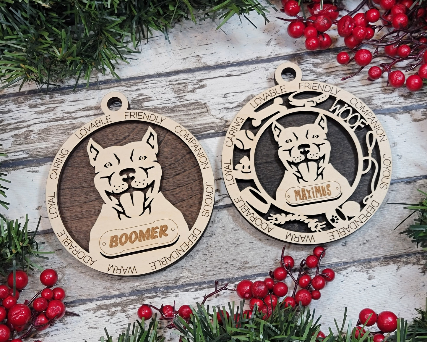 Pitbull - American Bully - Lolly and Pops Handcrafted Gifts and Decor