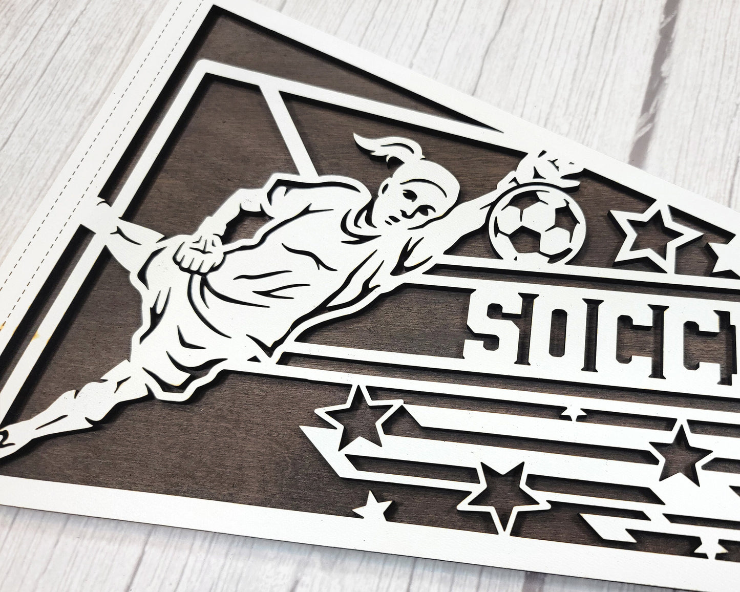 Soccer Custom Pennant Soccer Senior Gift Pennant Soccer Trophy Personalized Pennant Soccer Award - Lolly and Pops Handcrafted Gifts and Decor
