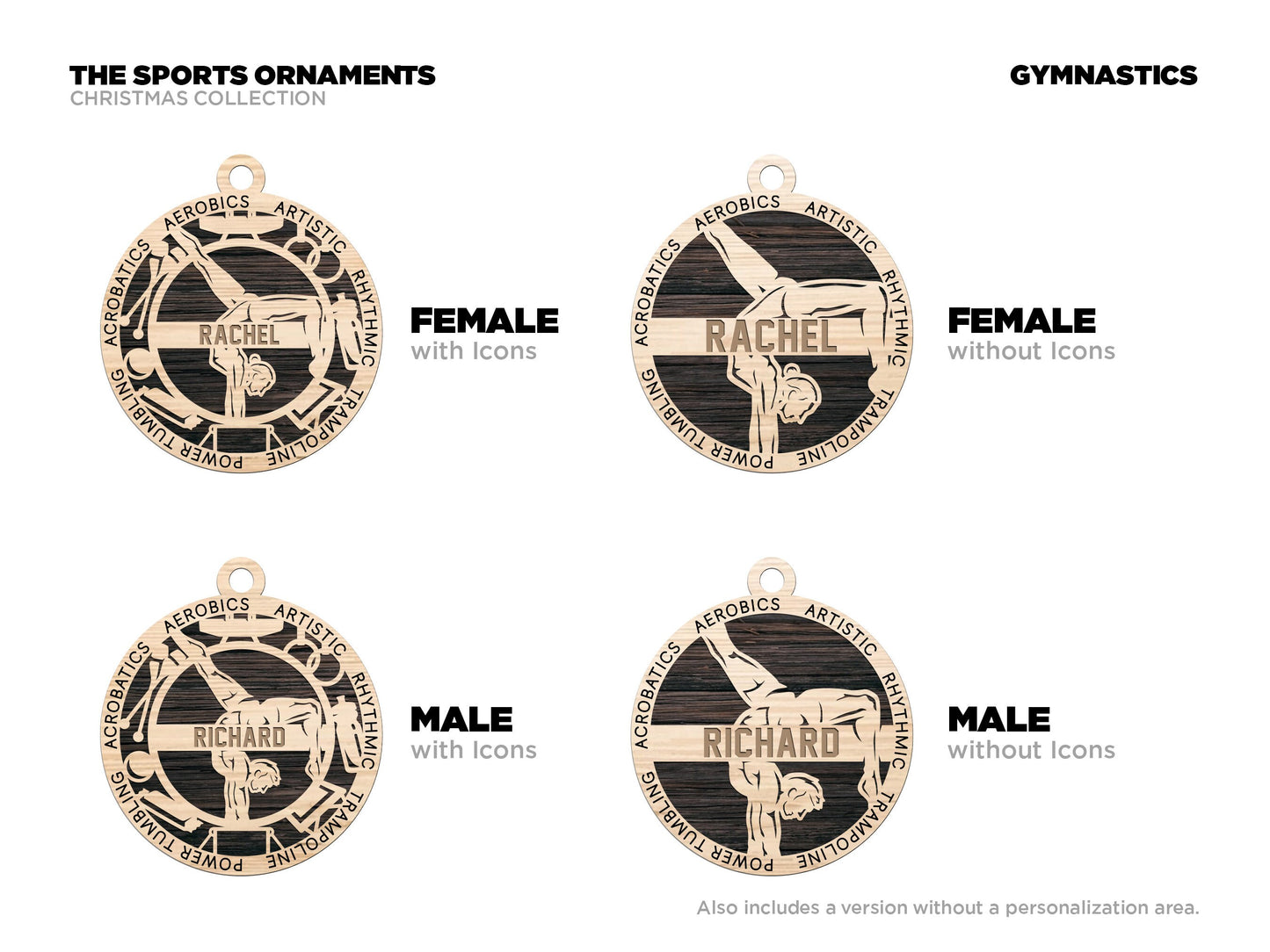 Gymnastics Ornament Gymnastics Award