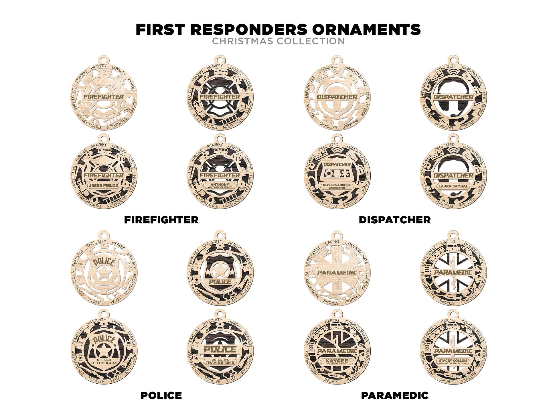 Dispatcher Ornament Dispatcher Award - Lolly and Pops Handcrafted Gifts and Decor