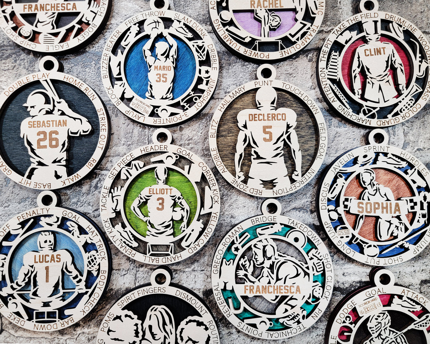 Lacrosse Ornament Lacrosse Award