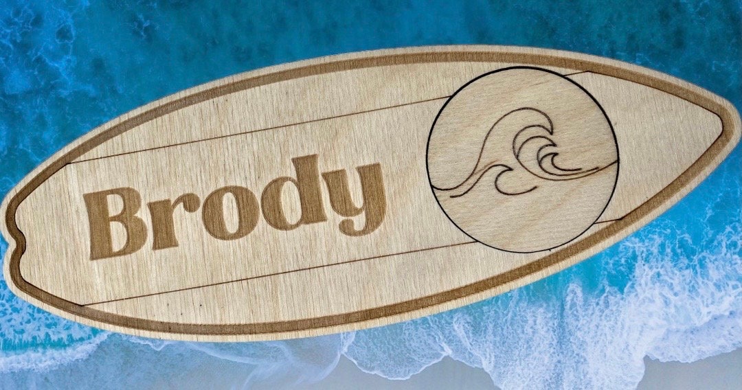 Baby Milestone Surfboard Baby Gift Baby Shower Newborn Gift Girl Baby Boy Surf Nursery - Lolly and Pops Handcrafted Gifts and Decor