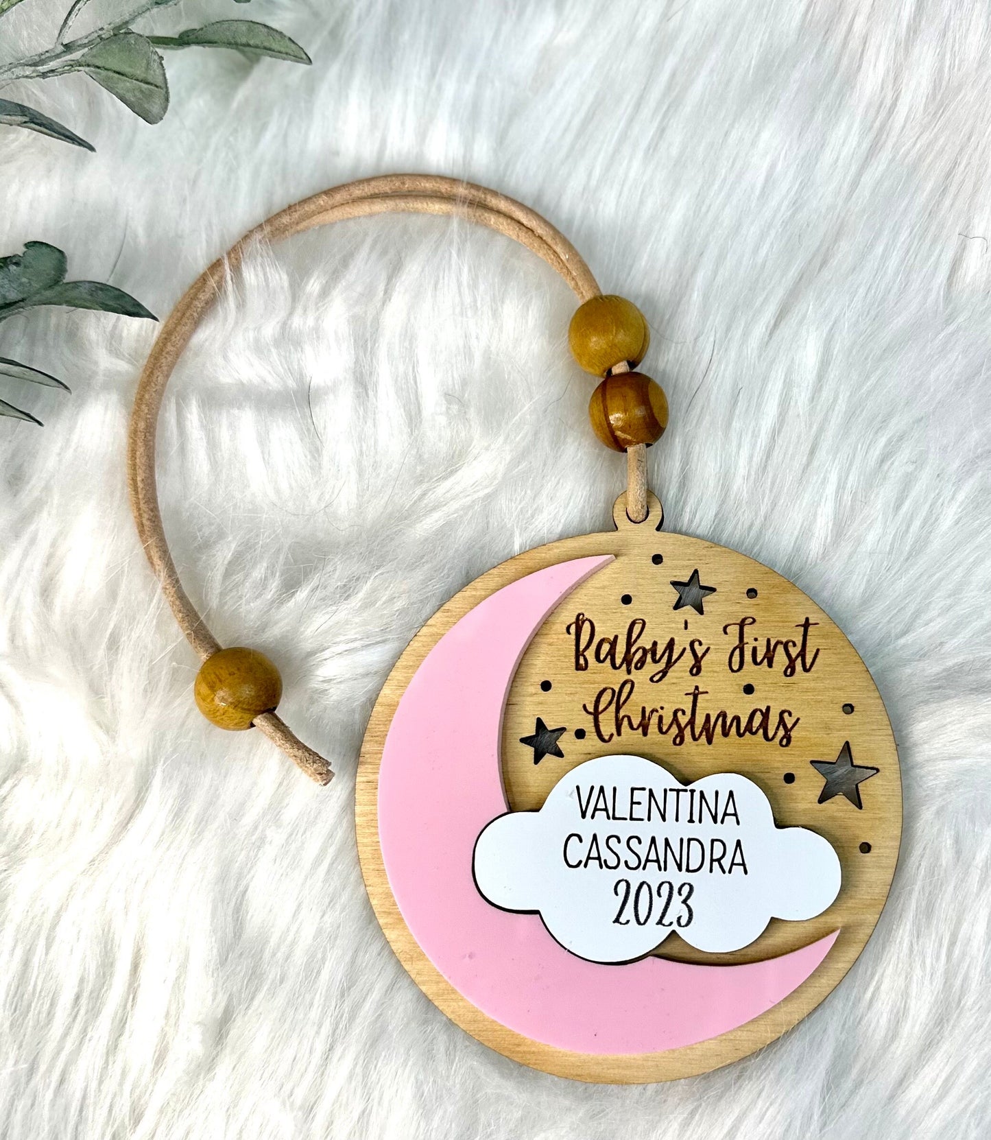 Baby’s First Christmas | Christmas Gift | Custom Ornament | First Christmas | Baby | 1st Christmas | Christmas Decor | Family Ornament