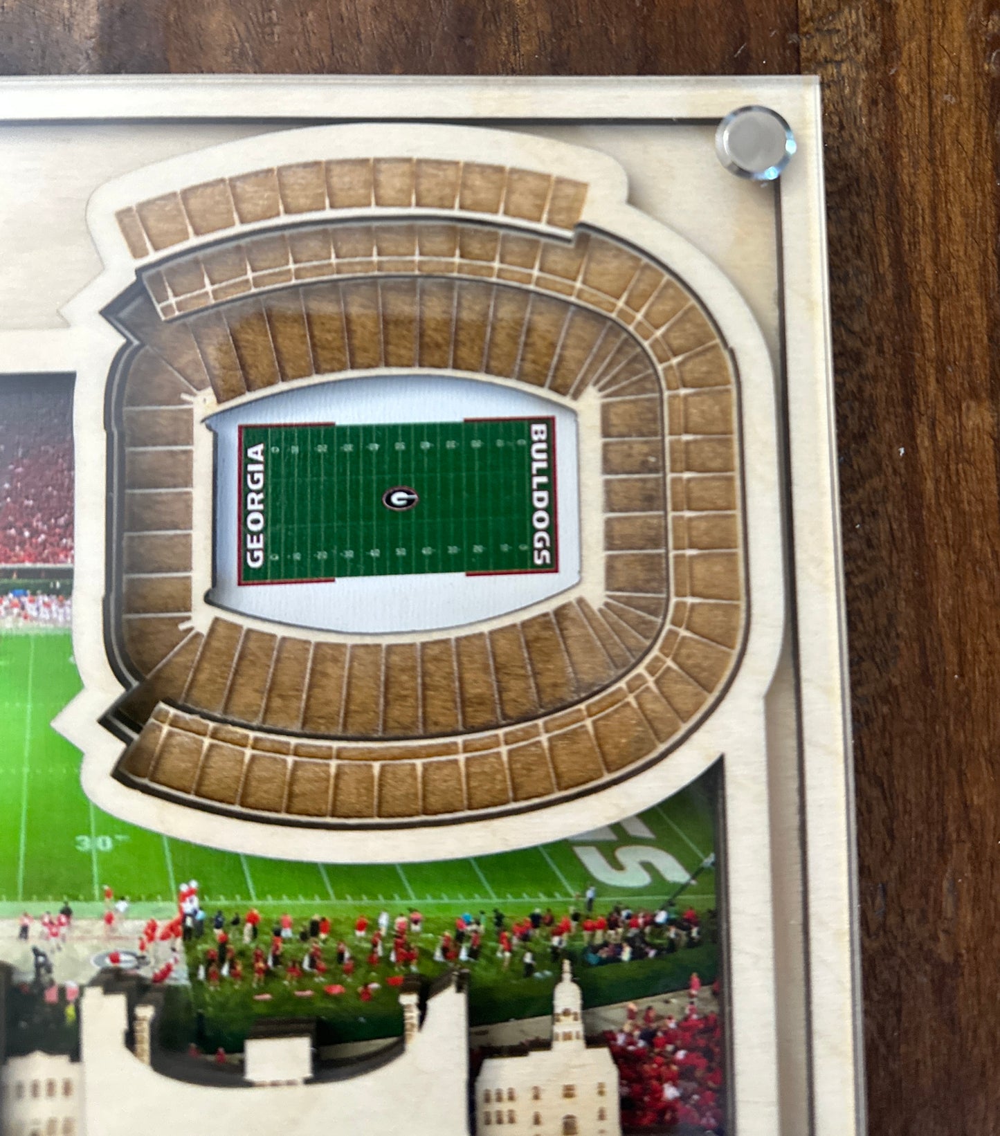 College Sports Stadium Sign