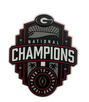 Athens GA, Back-to-Back Champions Sign - Lolly and Pops Handcrafted Gifts and Decor