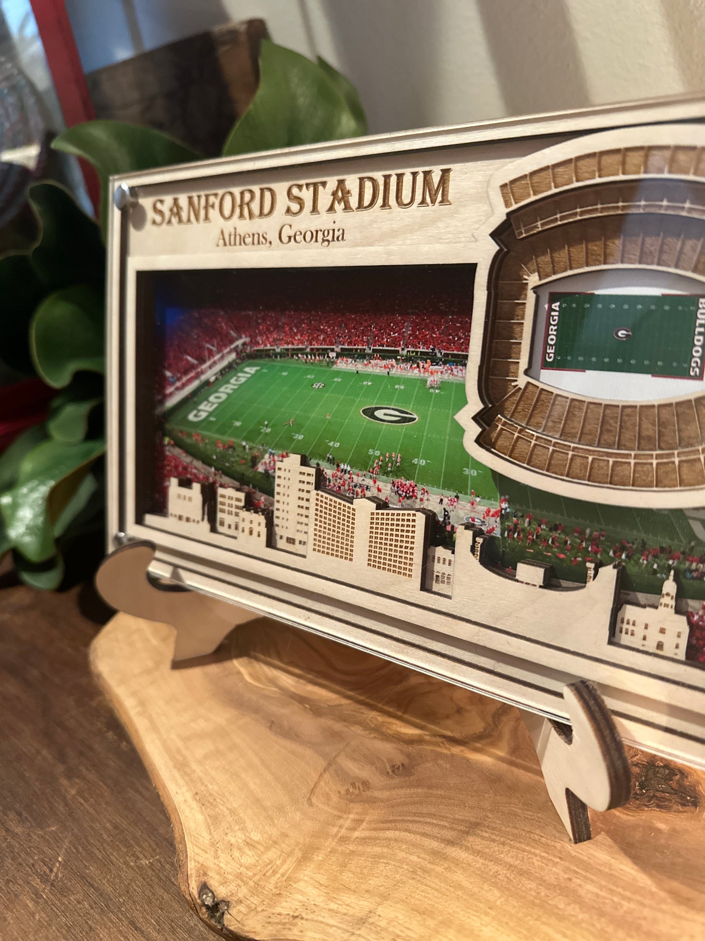 College Sports Stadium Sign