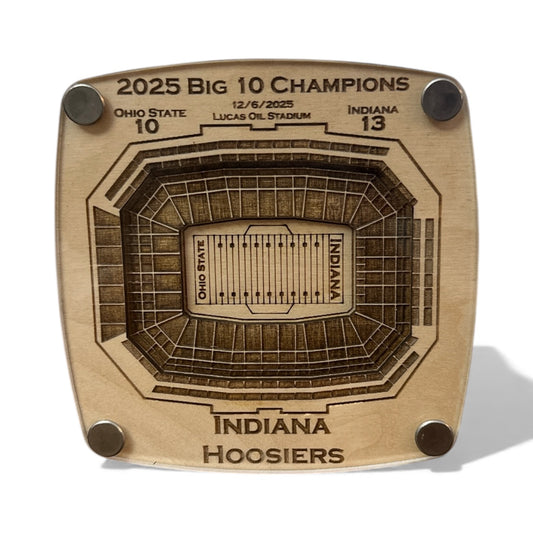 2025 Big 10 Championship Coaster - Indiana