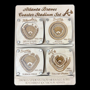4 Pack Atlanta Baseball Stadium Coasters