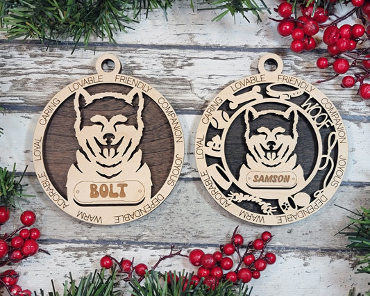 Akita Inu Ornament