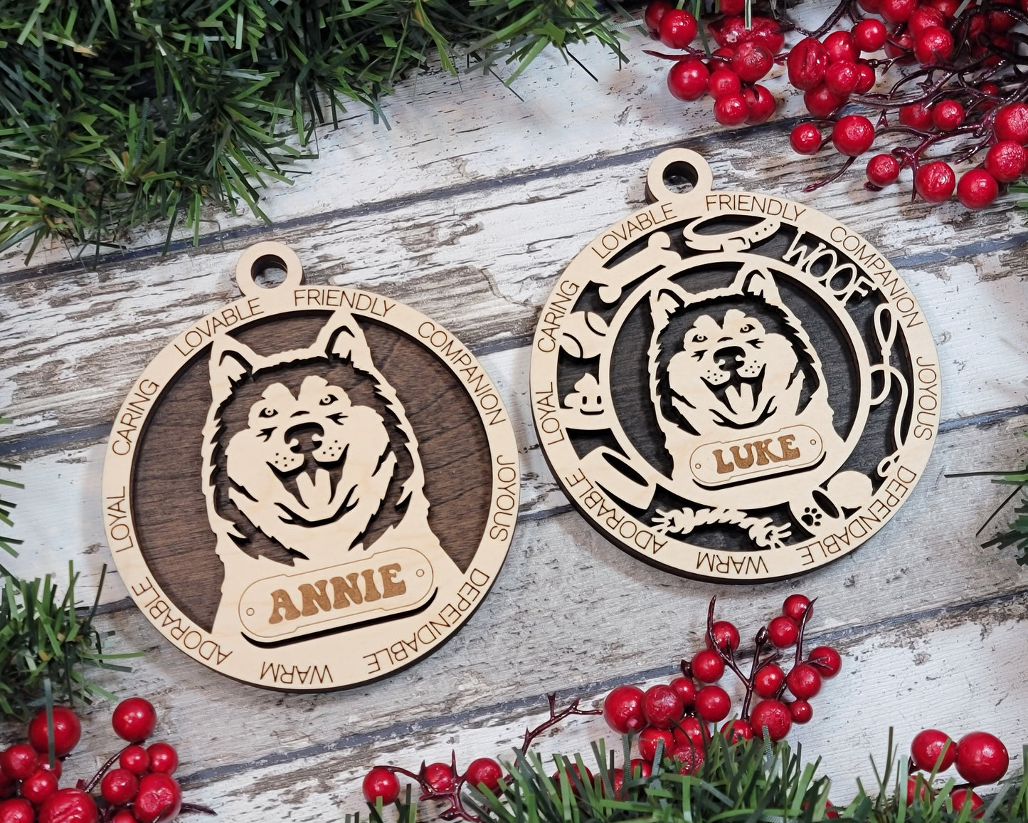 Alaskan Malamute Ornament