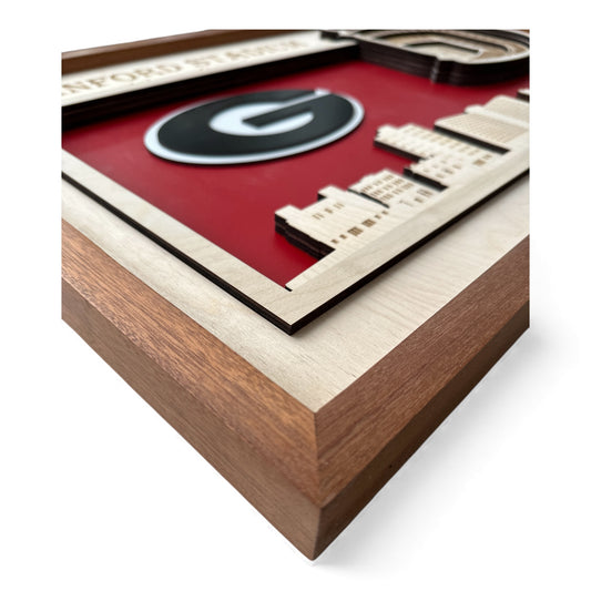 College Sports Stadium Sign