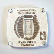 College Stadium Coasters - Lolly and Pops Handcrafted Gifts and Decor