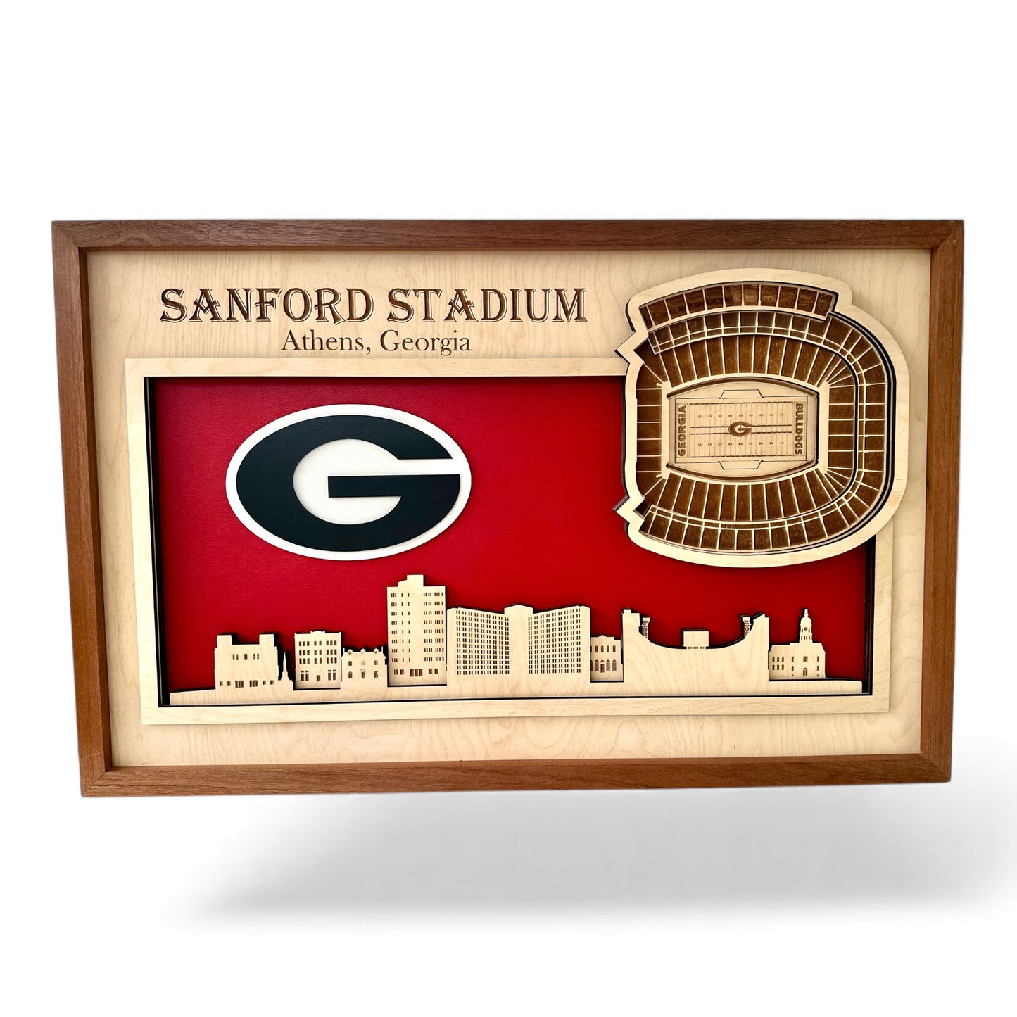 College Sports Stadium Sign