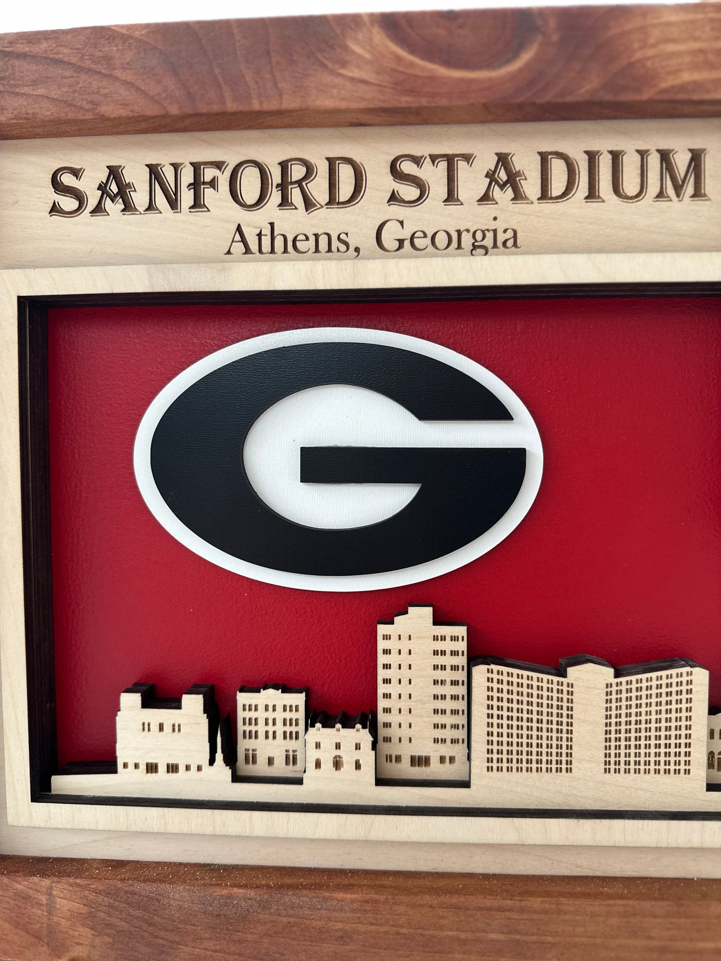 College Sports Stadium Sign