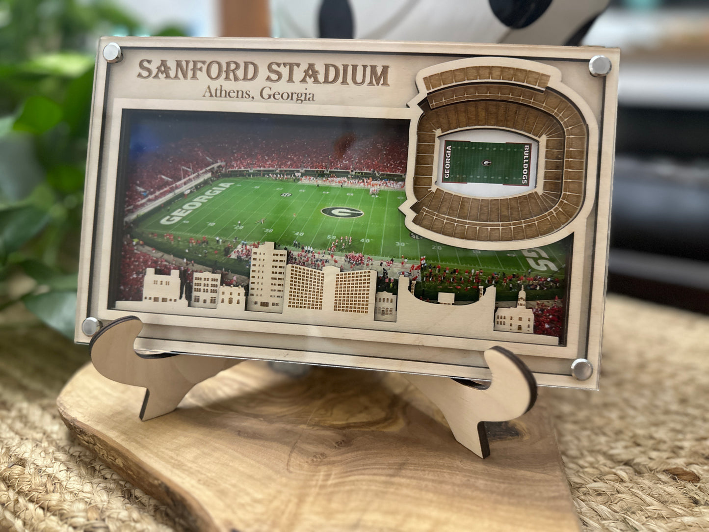 College Sports Stadium Sign