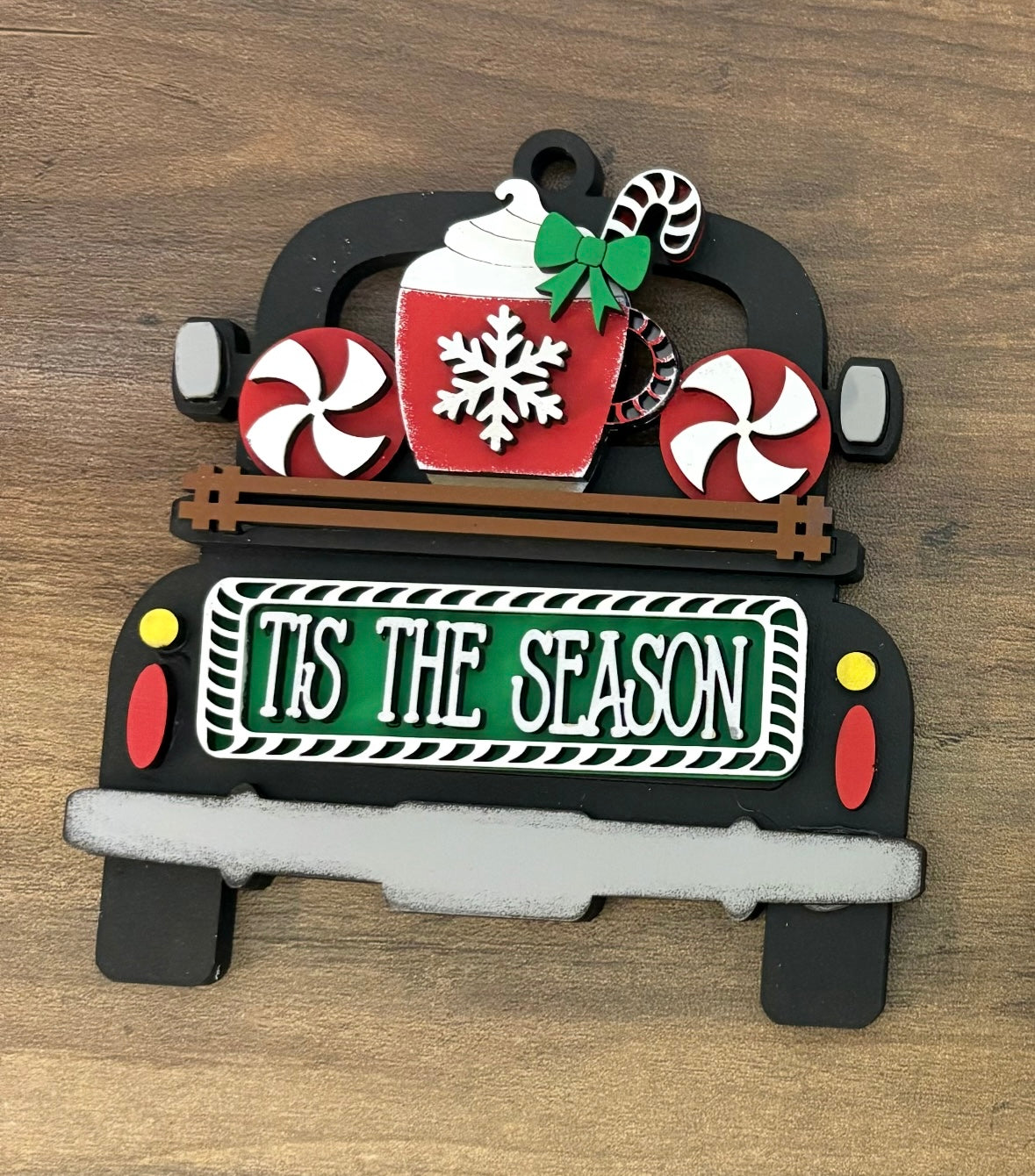 Truck Ornament - Lolly and Pops Handcrafted Gifts and Decor