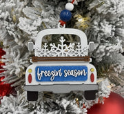 Truck Ornament - Lolly and Pops Handcrafted Gifts and Decor