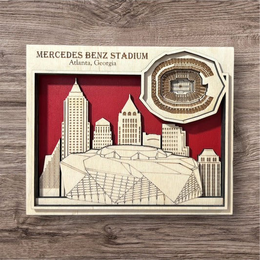 Mercedes Benz Stadium Desktop Sign