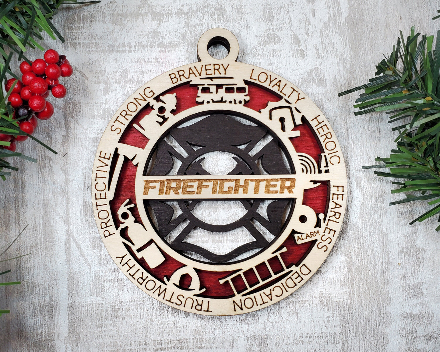 Firefighter Ornament Firefighter Award